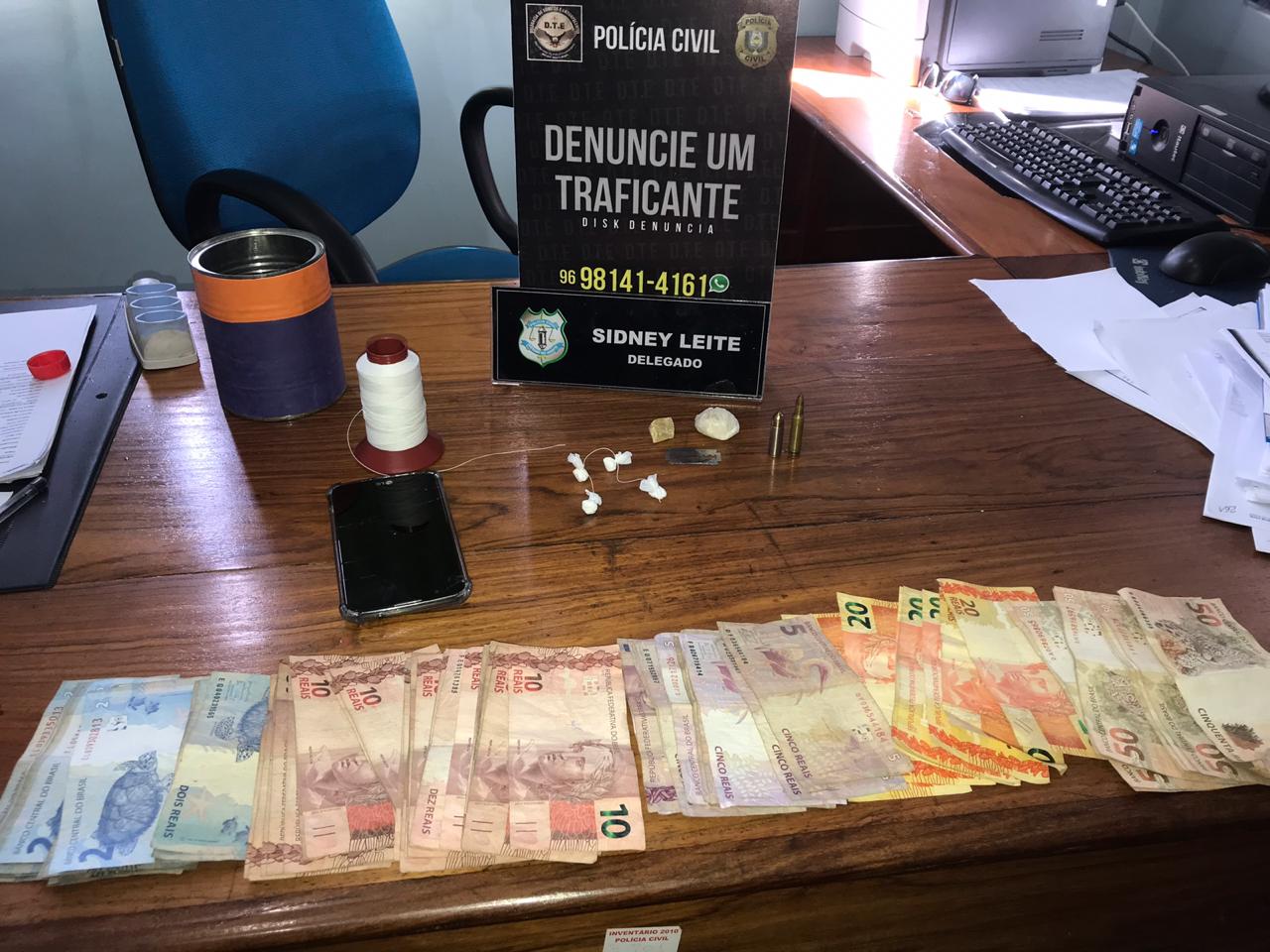 POLÍCIA CIVIL PRENDE HOMEM QUE VENDIA DROGAS A FACÇÃO CRIMINOSA